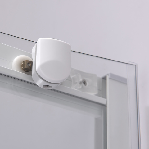 KABINA PRYSZNICOWA PÓŁOKRĄGŁA Z BRODZIKIEM KZ94C/ST01C BIAŁY/BIAŁY 100x100