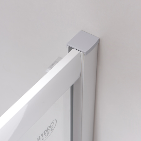 KABINA PRYSZNICOWA PÓŁOKRĄGŁA Z BRODZIKIEM KZ94C/ST01C BIAŁY/BIAŁY 100x100