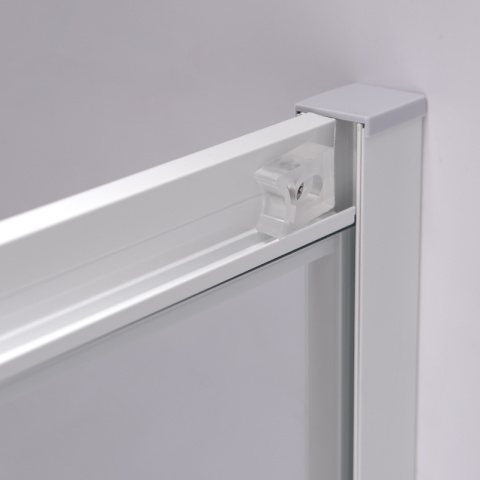 KABINA PRYSZNICOWA PÓŁOKRĄGŁA Z BRODZIKIEM KZ94C/ST01C BIAŁY/BIAŁY 100x100