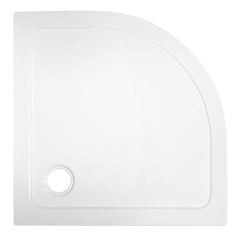 KABINA PRYSZNICOWA PÓŁOKRĄGŁA Z BRODZIKIEM KZ94C/ST01C BIAŁY/BIAŁY 100x100