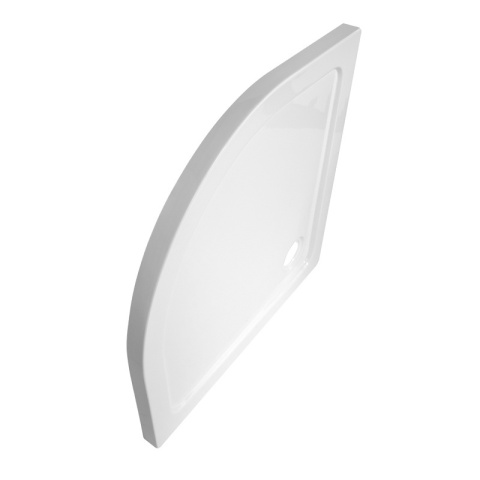 KABINA PRYSZNICOWA PÓŁOKRĄGŁA Z BRODZIKIEM KZ94C/ST01C BIAŁY/BIAŁY 100x100