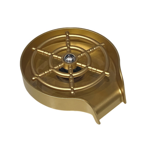 ZLEW KUCHENNY JEDNOKOMOROWY Z WODOSPADEM WIELOFUNKCYJNY ZŁOTY COSTA-GL-68X46