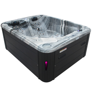 JACUZZI OGRODOWE WANNA SPA705 ODYSSEY OBUDOWA ANTRACYT 210x170 CM