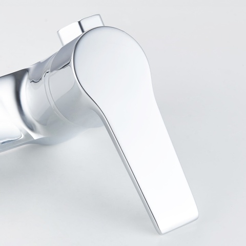 BATERIA KUCHENNA ŚCIENNA OBROTOWA WYLEWKA KRAN ELBA CHROM