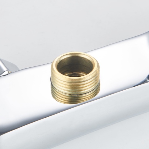 BATERIA KUCHENNA ŚCIENNA OBROTOWA WYLEWKA KRAN ELBA CHROM