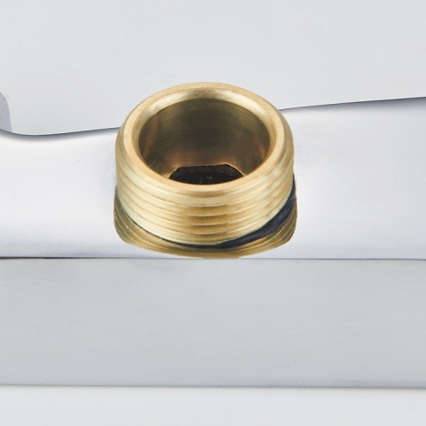 BATERIA KUCHENNA ŚCIENNA HARBOR GIĘTKA CZARNA WYLEWKA PODSTAWA CHROM