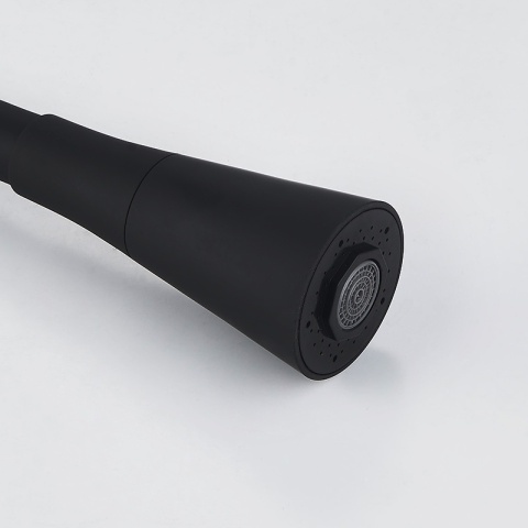 BATERIA KUCHENNA ŚCIENNA HARBOR GIĘTKA CZARNA WYLEWKA PODSTAWA CHROM