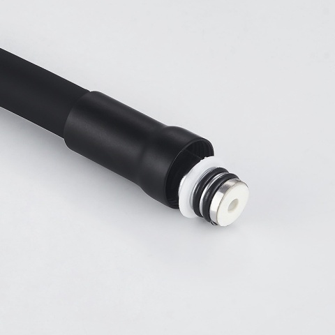 BATERIA KUCHENNA ŚCIENNA HARBOR GIĘTKA CZARNA WYLEWKA PODSTAWA CZARNA