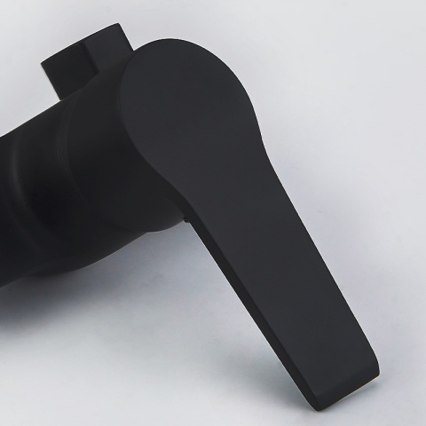 BATERIA KUCHENNA ŚCIENNA HARBOR GIĘTKA CZARNA WYLEWKA PODSTAWA CZARNA