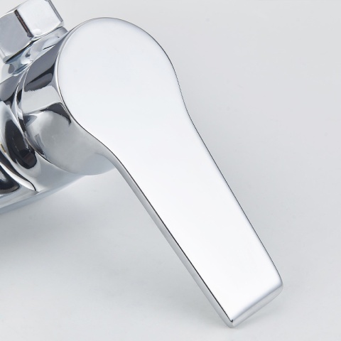 BATERIA KUCHENNA ŚCIENNA KRAN LARGO GIĘTKA CZARNA WYLEWKA PODSTAWA CHROM