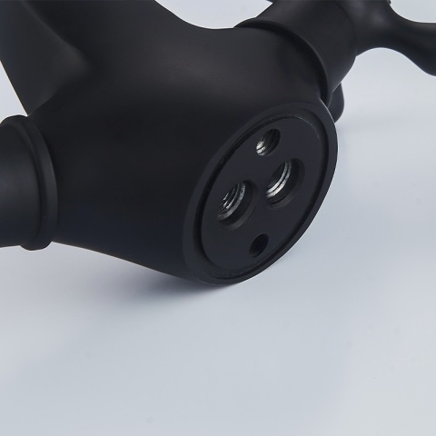 BATERIA UMYWALKOWA ŁAZIENKOWA STOJĄCA RETRO VIOLA CZARNA