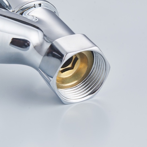 BATERIA WANNOWA ŚCIENNA PRYSZNICOWA ŁAZIENKOWA RETRO ZESTAW GLEN-CH CHROM