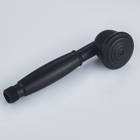 BATERIA WANNOWA ŚCIENNA PRYSZNICOWA ŁAZIENKOWA RETRO ZESTAW GLEN-BL CZARNA