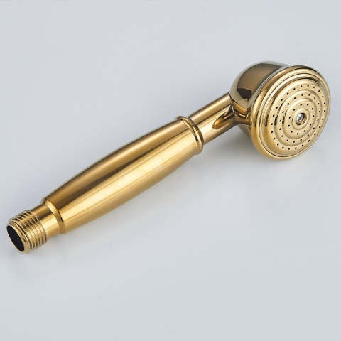 BATERIA WANNOWA ŚCIENNA PRYSZNICOWA ŁAZIENKOWA RETRO ZESTAW GLEN-GL ZŁOTA