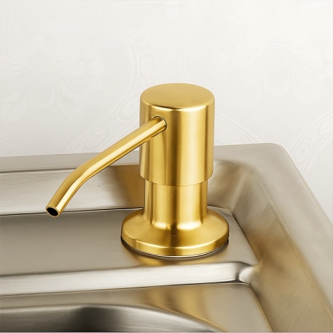 DOZOWNIK DO PŁYNU DO NACZYŃ DO ZLEWOZMYWAKA ZLEWU KUCHENNEGO ZŁOTY TARA-GL-2