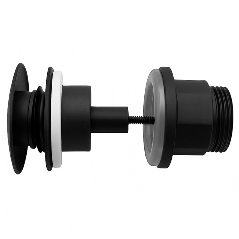 KOREK DO UMYWALKI KLIK-KLAK AUTOMATYCZNY UNIWERSALNY LUIS-BL CZARNY