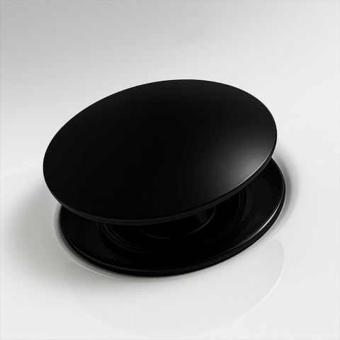 KOREK DO UMYWALKI KLIK-KLAK AUTOMATYCZNY UNIWERSALNY LUIS-BL CZARNY