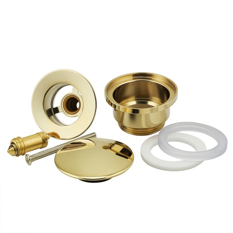 KOREK DO UMYWALKI KLIK-KLAK AUTOMATYCZNY UNIWERSALNY LUIS-GL ZŁOTY