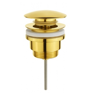 KOREK DO UMYWALKI KLIK-KLAK AUTOMATYCZNY UNIWERSALNY LUIS-GL ZŁOTY