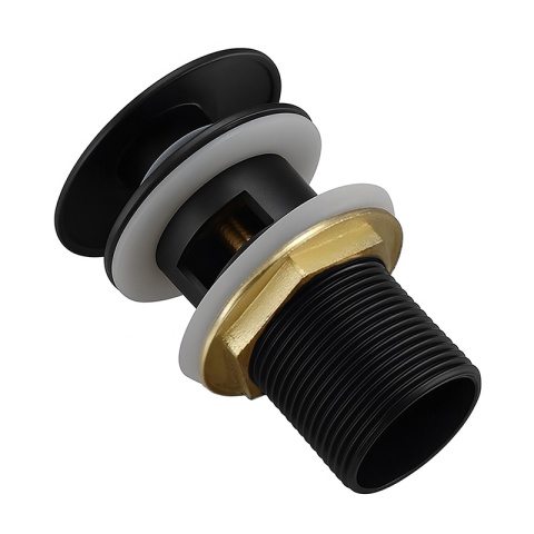 KOREK DO UMYWALKI KLIK-KLAK AUTOMATYCZNY Z PRZELEWEM KARL-BL CZARNY