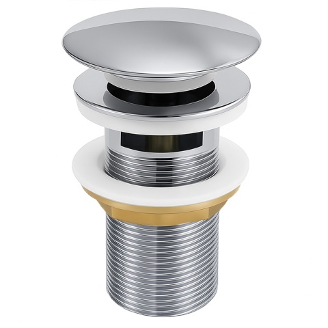 KOREK DO UMYWALKI KLIK-KLAK AUTOMATYCZNY Z PRZELEWEM KARL-CH CHROM