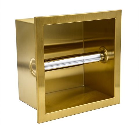 UCHWYT NA PAPIER TOALETOWY MARCO-GL ZŁOTY