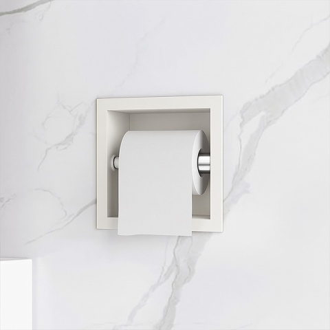 UCHWYT NA PAPIER TOALETOWY MARCO-WH BIAŁY