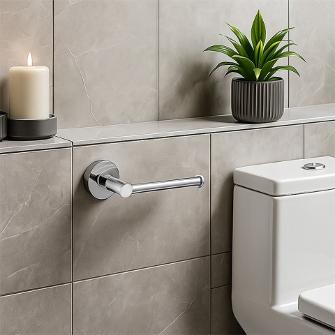 UCHWYT WIESZAK NA PAPIER TOALETOWY ADAM-CH CHROM