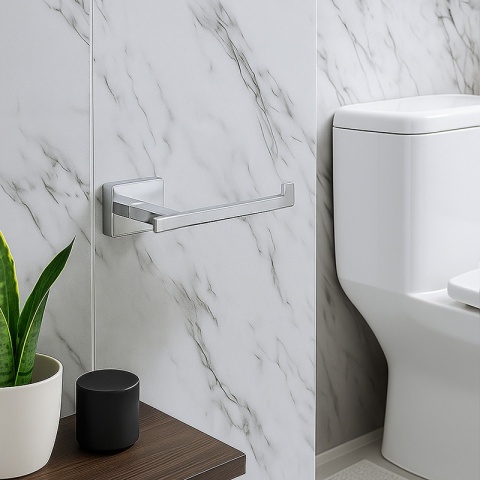 UCHWYT WIESZAK NA PAPIER TOALETOWY ARON-CH CHROM