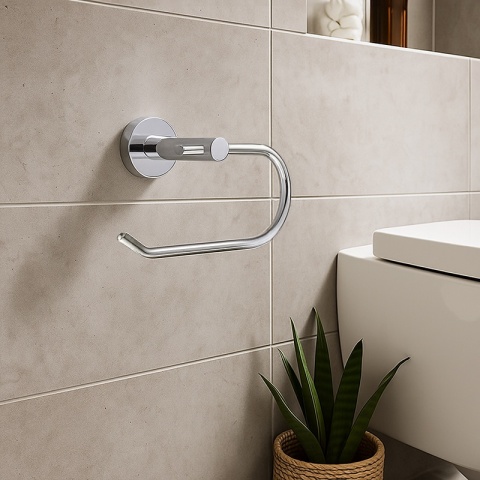 UCHWYT WIESZAK NA PAPIER TOALETOWY CEZAR-CH CHROM