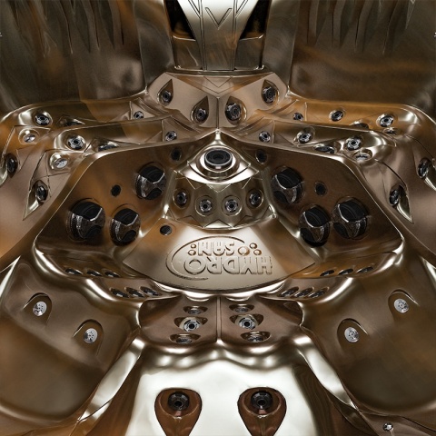 JACUZZI OGRODOWE WANNA SPA748 MAGMA GOLD OBUDOWA BRĄZOWA F21 230x230 CM