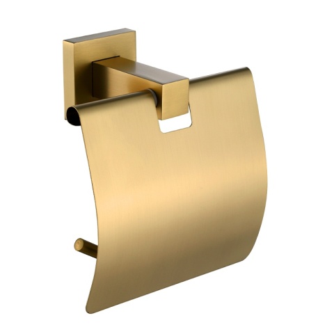 UCHWYT NA PAPIER TOALETOWY WIESZAK METALOWY BUNO-GL-BR ZŁOTY SZCZOTKOWANY