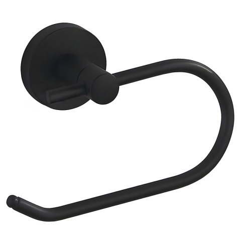 UCHWYT WIESZAK NA PAPIER TOALETOWY CEZAR-BL CZARNY