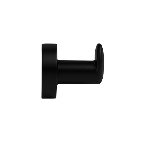 WIESZAK ŁAZIENKOWY NA RĘCZNIK METALOWY ŚCIENNY POJEDYNCZY LOFT AXEL CZARNY