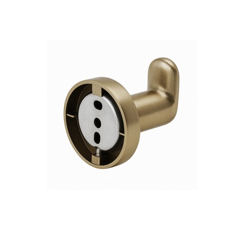 WIESZAK ŁAZIENKOWY NA RĘCZNIK METALOWY ŚCIENNY LOFT AXEL ZŁOTY SZCZOTKOWANY