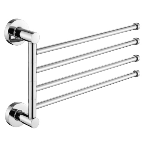 WIESZAK NA RĘCZNIKI CHROM ŁAZIENKOWY OBROTOWY POCZWÓRNY FELIX-CH DO ŁAZIENKI