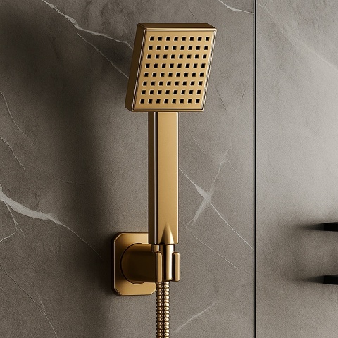 SŁUCHAWKA PRYSZNICOWA SL01-GL ZŁOTA