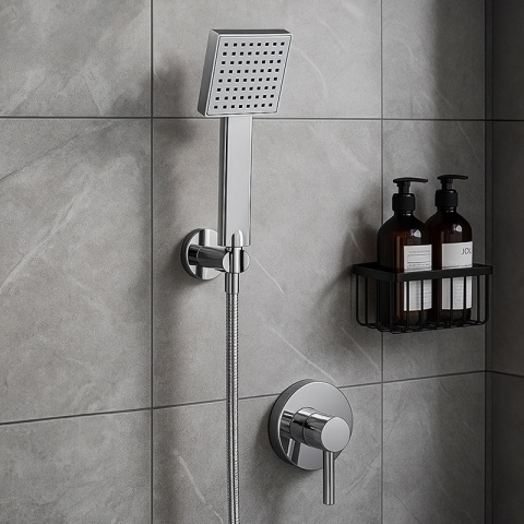 SŁUCHAWKA PRYSZNICOWA SL01A CHROM