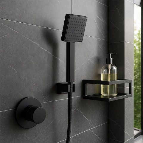 SŁUCHAWKA PRYSZNICOWA SL01B CZARNA