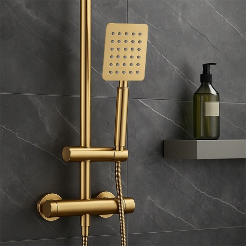 SŁUCHAWKA PRYSZNICOWA SL02C-GL ZŁOTA