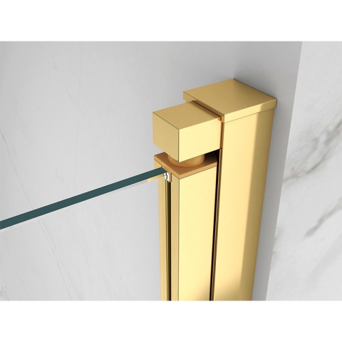 KABINA PRYSZNICOWA PROSTOKĄTNA ZES-KZ12A-GL-90X80 ZŁOTA 90x80 CM