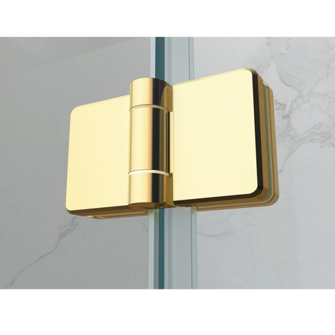 KABINA PRYSZNICOWA PROSTOKĄTNA ZES-KZ12A-GL-90X80 ZŁOTA 90x80 CM