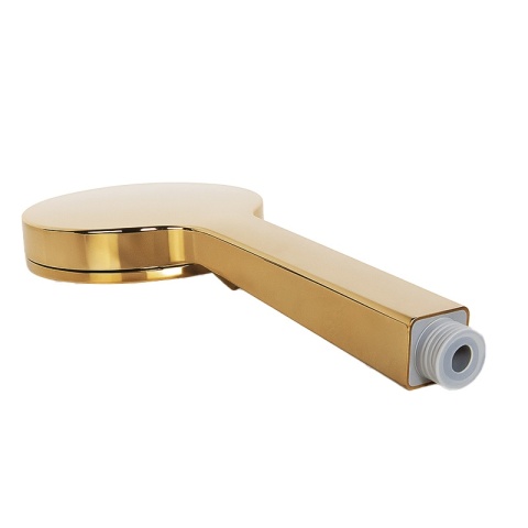 SŁUCHAWKA PRYSZNICOWA 3-FUNKCYJNA OKRĄGŁA ANTI-CALC SL04-GL ZŁOTA