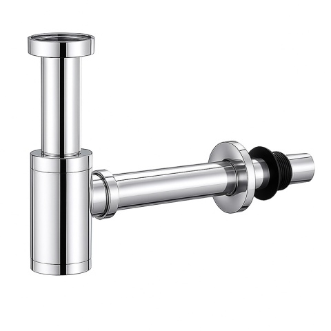 SYFON UMYWALKOWY ŁAZIENKOWY METALOWY NIK-CH CHROM