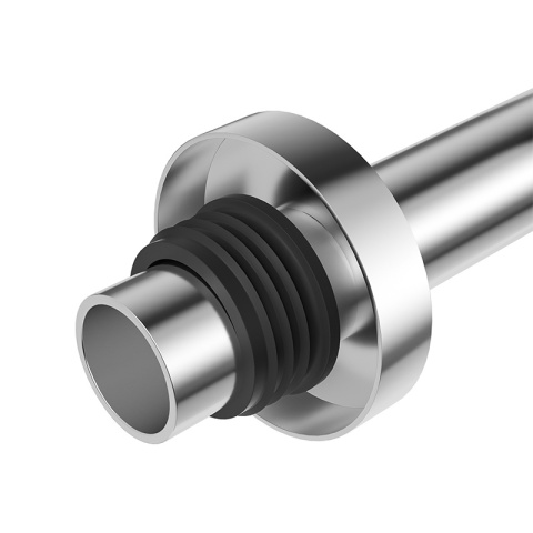 SYFON UMYWALKOWY METALOWY MIKE-CH + KOREK KLIK-KLAK Z PRZELEWEM ZESTAW CHROM