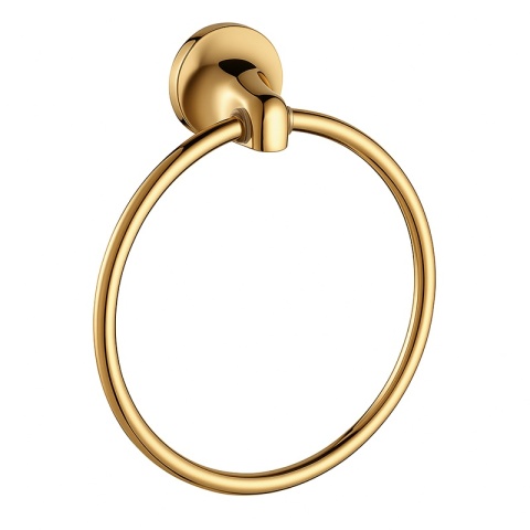 AKCESORIA ŁAZIENKOWE ZESTAW WIESZAK UCHWYT ŁAZIENKOWY RETRO 5W1 COLIN ZŁOTE