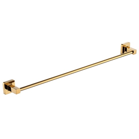 ZESTAW ŁAZIENKOWY AKCESORIA KOMPLET WIESZAK UCHWYT 6W1 DYLAN ZŁOTY