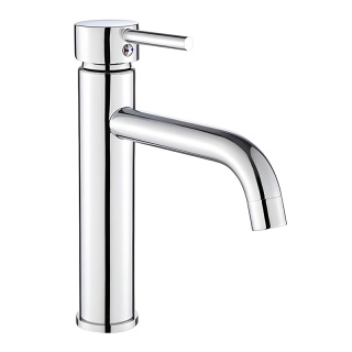 BATERIA UMYWALKOWA STOJĄCA WYSOKA NABLATOWA ŁAZIENKOWA KRAN CARO-CH CHROM