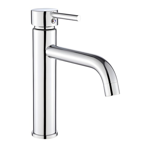 BATERIA UMYWALKOWA STOJĄCA WYSOKA NABLATOWA ŁAZIENKOWA KRAN CARO-CH CHROM