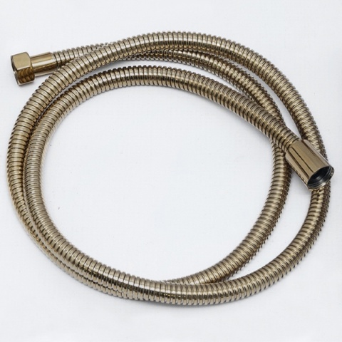 BATERIA PRYSZNICOWA ŁAZIENKOWA Z DESZCZOWNICĄ F170C ZŁOTA SZCZOTKOWANA